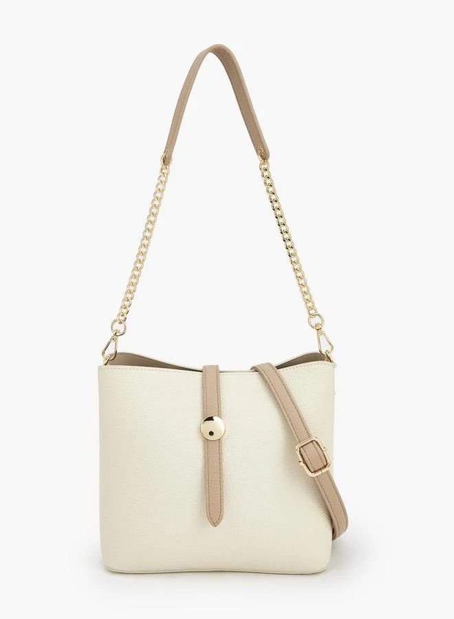 Flora Bella By Shoexpress Flora Bella Shoulder Bag With Detachable Shoulder Strap